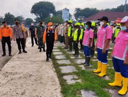 Walikota Pangkalpinang Cek Pasukan Kesiap-siagaan Bencana