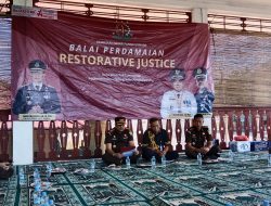 Persoalan Rumah Tangga Keluarga Ini Selesai Dengan Restorative Justice Di Balai Perdamaian