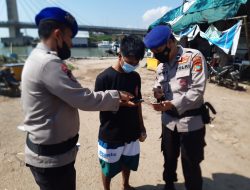 Jajaran Polres Pangkalpinang, Sosialisasikan Aplikasi Peduli Lindungi